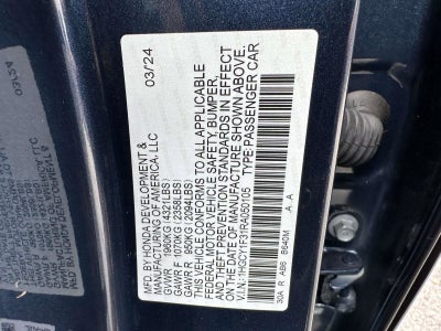 2024 Honda Accord Sedan EX