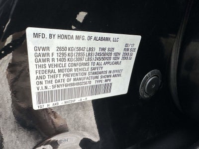 2017 Honda Pilot Touring