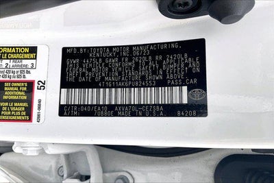 2023 Toyota Camry SE