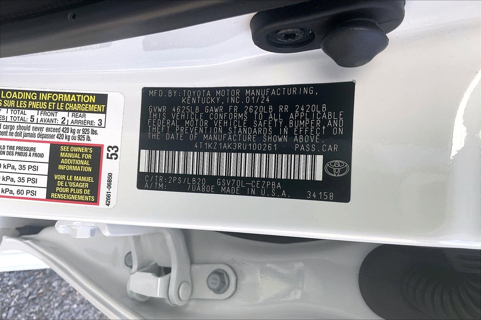 2024 Toyota Camry XSE V6