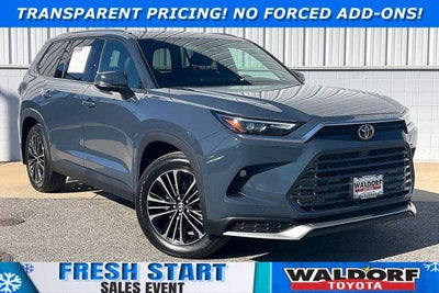 2026 Toyota Grand Highlander Hybrid MAX Platinum