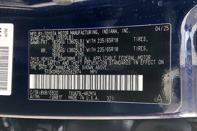 2025 Toyota Highlander XLE