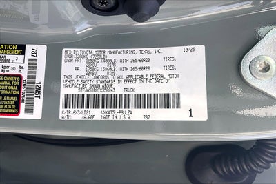 2026 Toyota Tundra Limited