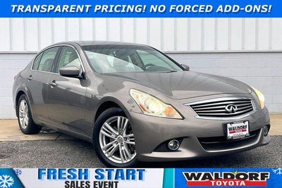 2013 INFINITI G37 Sedan x