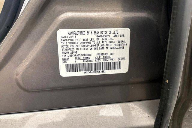 2013 INFINITI G37 Sedan x