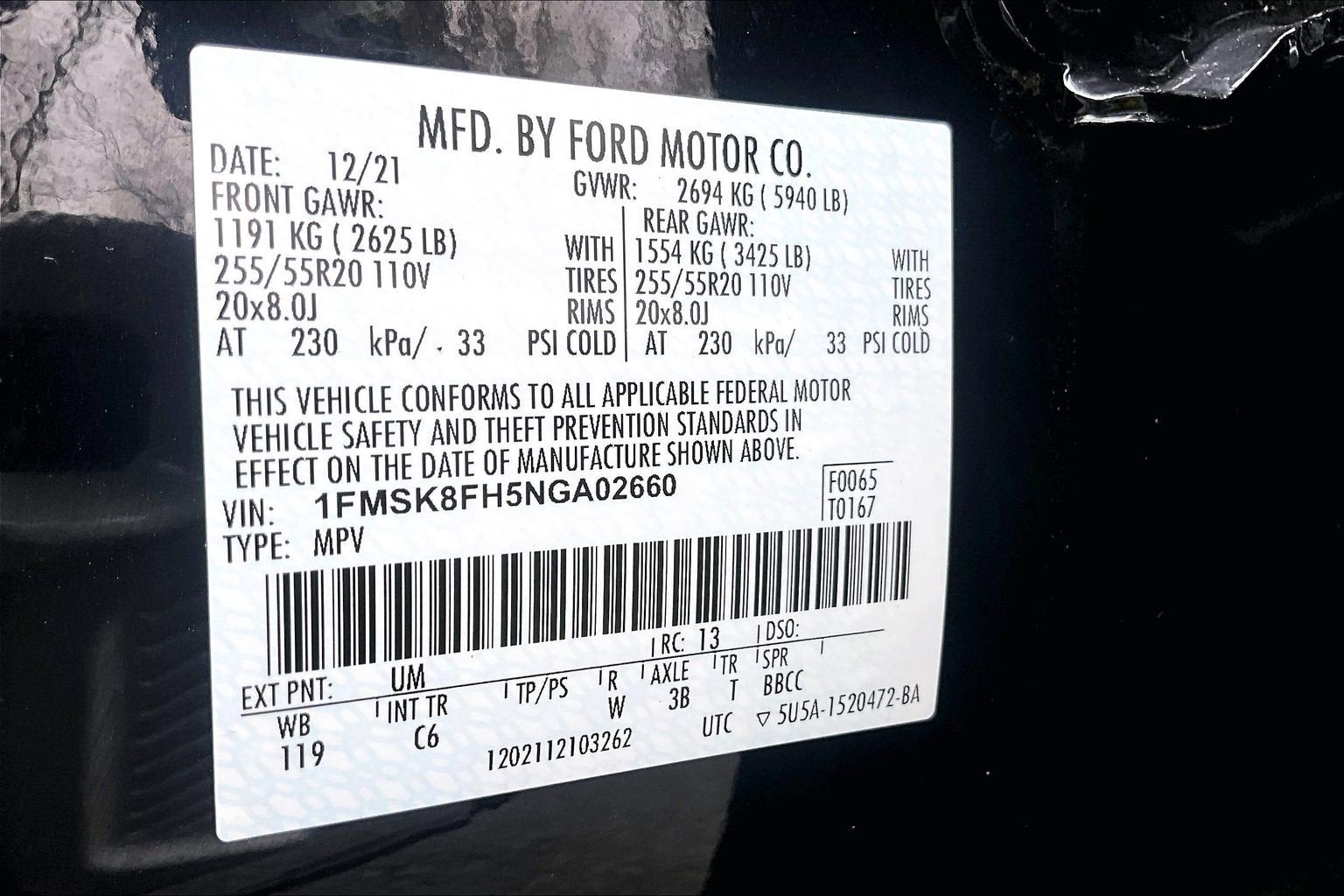 2022 Ford Explorer Limited PANO ROOF