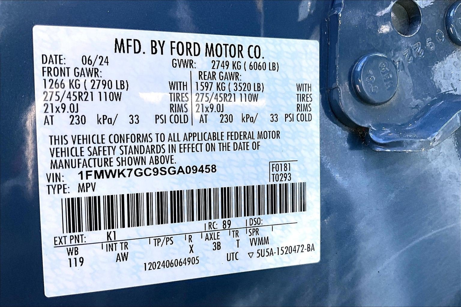 2025 Ford Explorer ST PERFORMANCE SUV