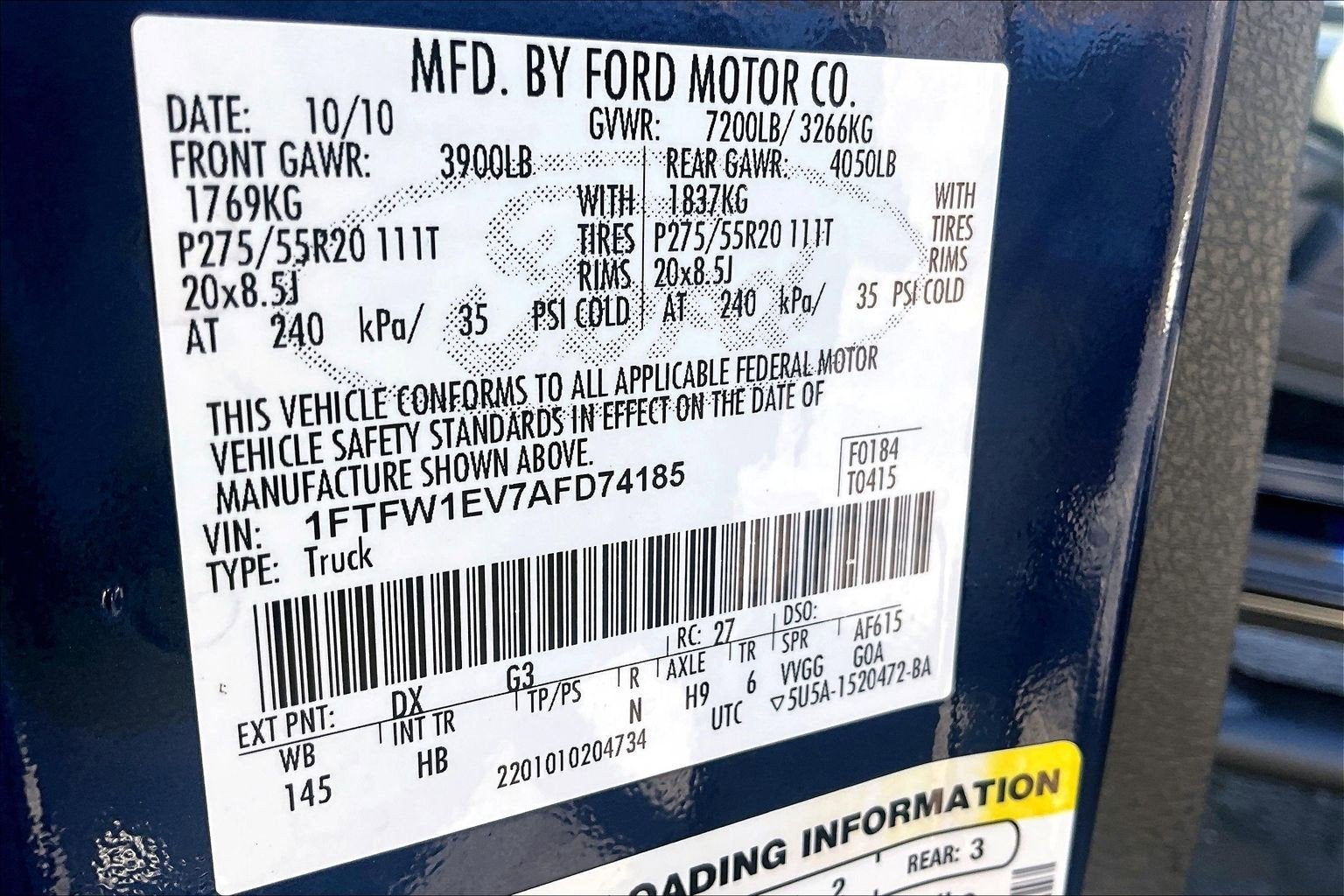 2010 Ford F-150 Lariat