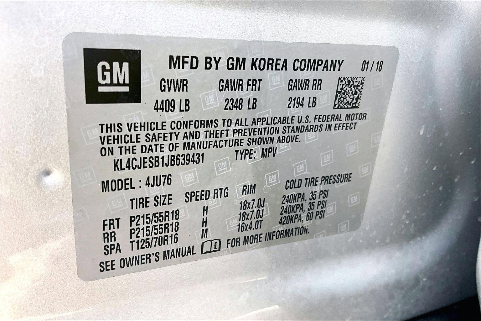 2018 Buick Encore Preferred