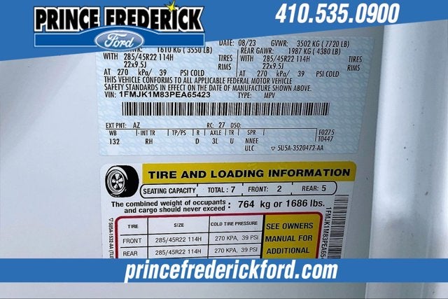 2023 Ford Expedition Max Platinum