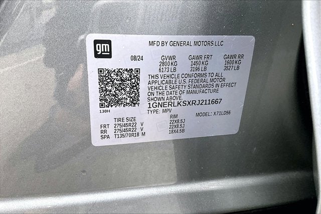 2024 Chevrolet Traverse FWD RS