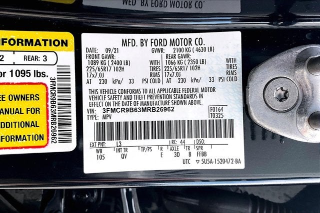 2021 Ford Bronco Sport Big Bend