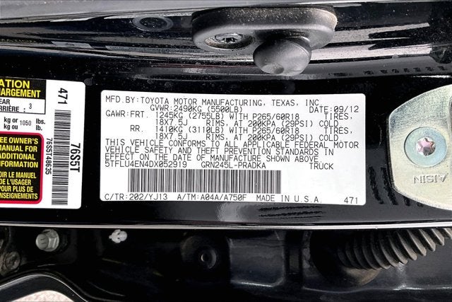 2013 Toyota Tacoma 4WD