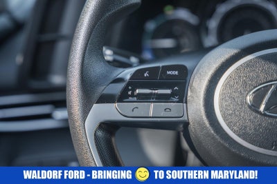 2021 Hyundai Elantra Hybrid Blue