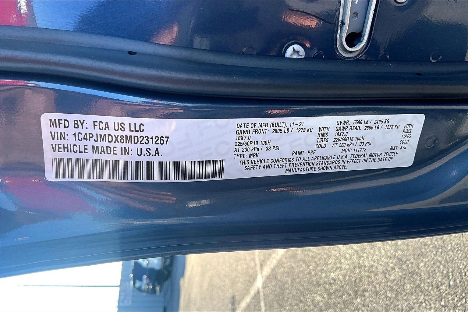 2021 Jeep Cherokee Limited 4X4