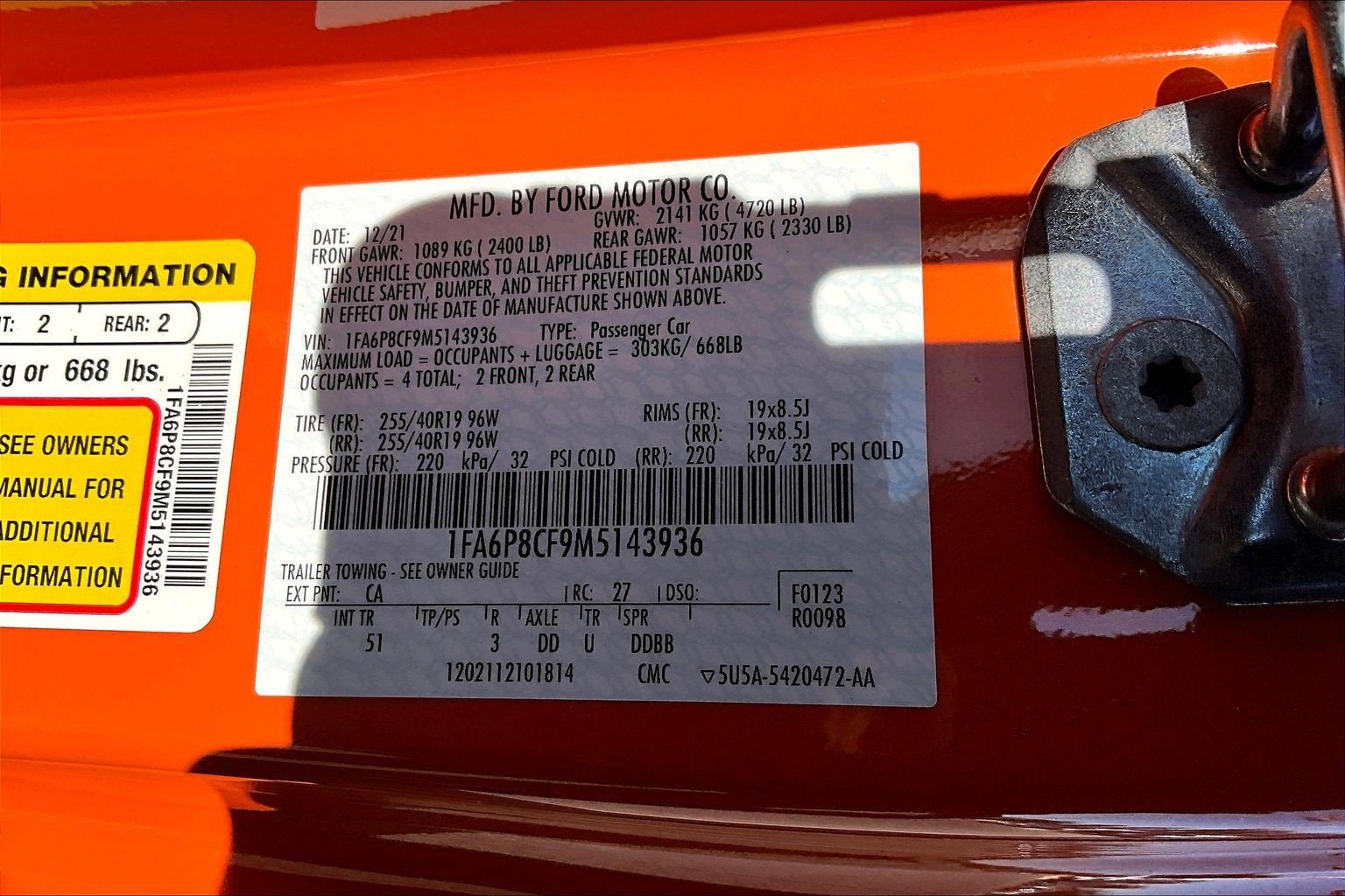 2021 Ford Mustang GT