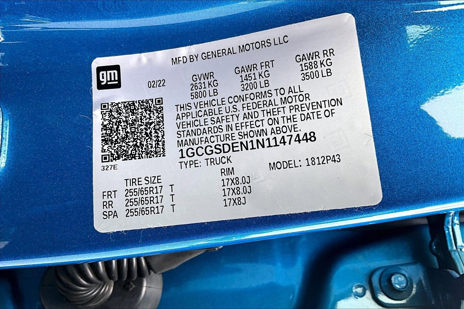 2022 Chevrolet Colorado Z71