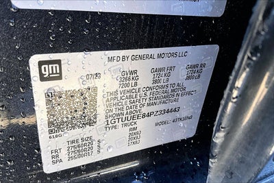 2023 GMC Sierra 1500 AT4