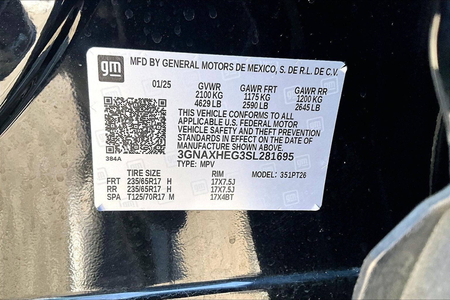 2025 Chevrolet Equinox LT