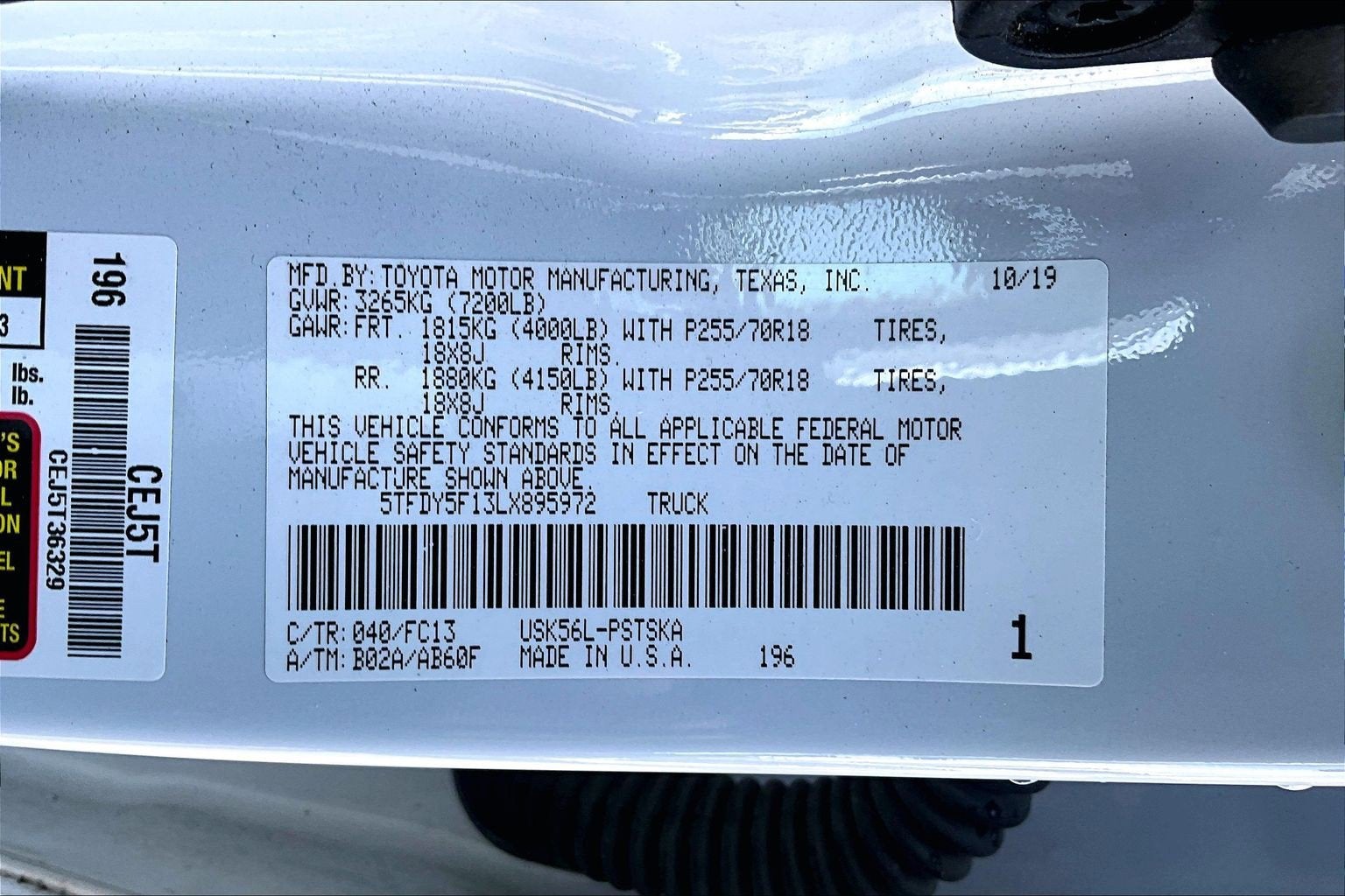 2020 Toyota Tundra SR5