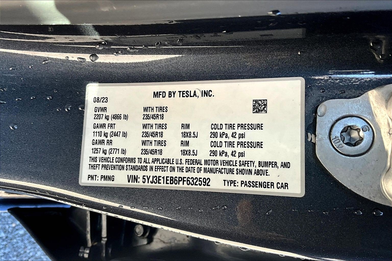 2023 Tesla Model 3 Long Range