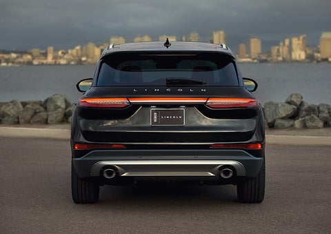The rear lighting of the 2024 Lincoln Corsair® SUV spans the entire width of the vehicle. | Lexington Park Ford Lincoln in California MD