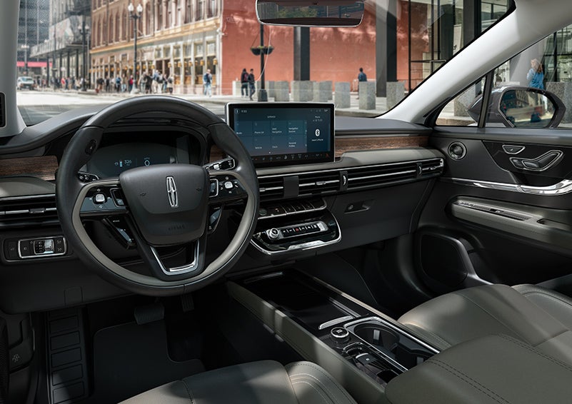 The interior dashboard of 2024 Lincoln Corsair® SUV is shown here. | Lexington Park Ford Lincoln in California MD